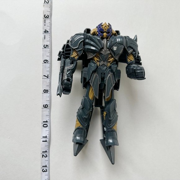 Transformers The Last Knight MEGATRON 8” Turbo Changer figure Hasbro Decepticon - Picture 4 of 6
